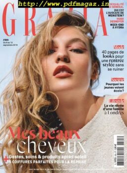 Grazia France – 08 septembre 2019