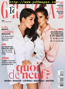 Grazia France – 16 aout 2019