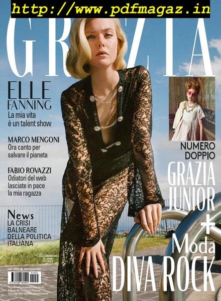 Grazia Italia – 15 Agosto 2019 Cover
