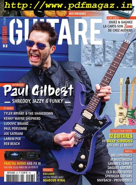 Guitare Xtreme – juillet-aout 2019 Cover