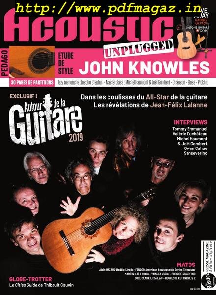 Guitarist Acoustic Unplugged – mai 2019 Cover
