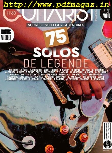 Guitarist & Bass – avril 2019 Cover