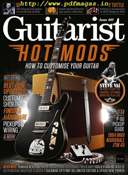 Guitarist – Summer 2019 Cover