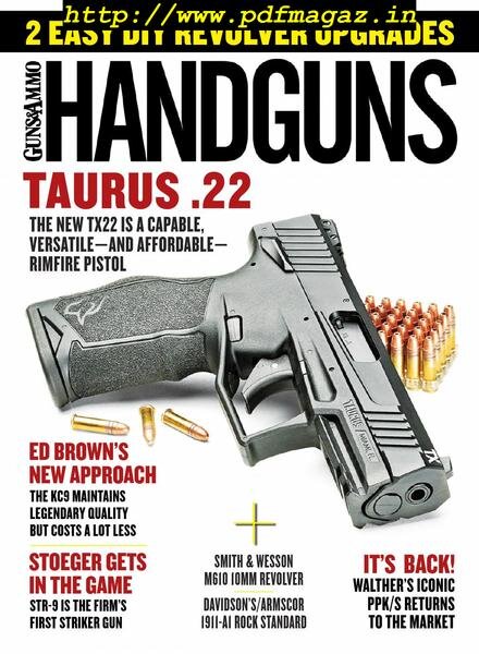 Handguns – October-November 2019 Cover