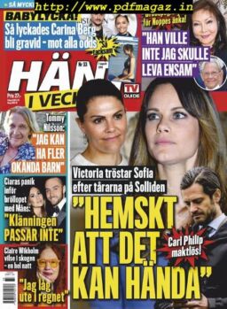 Hant i Veckan – 07 augusti 2019