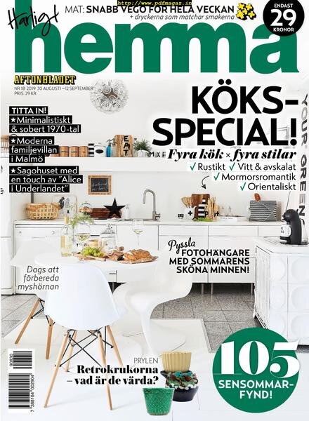 Harligt hemma – 30 augusti 2019 Cover