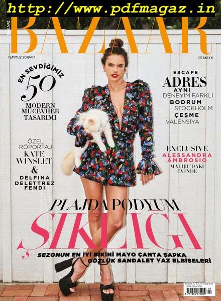 Harper’s Bazaar Turkey – Temmuz 2019 Cover