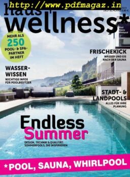 Haus und Wellness – August-September 2019