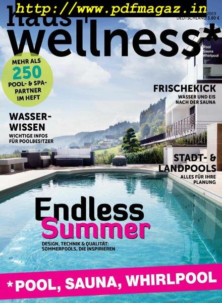 Haus und Wellness – August-September 2019 Cover