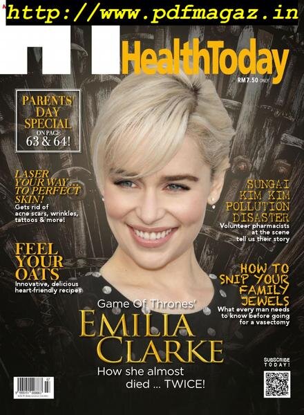 Health Today Malaysia – July 2019 Cover