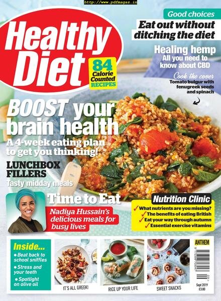 Healthy Diet – September 2019 Cover