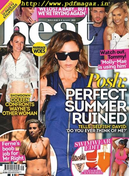 Heat UK – 03 August 2019 Cover