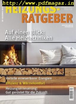 Heizungs-Ratgeber – Dezember 2018