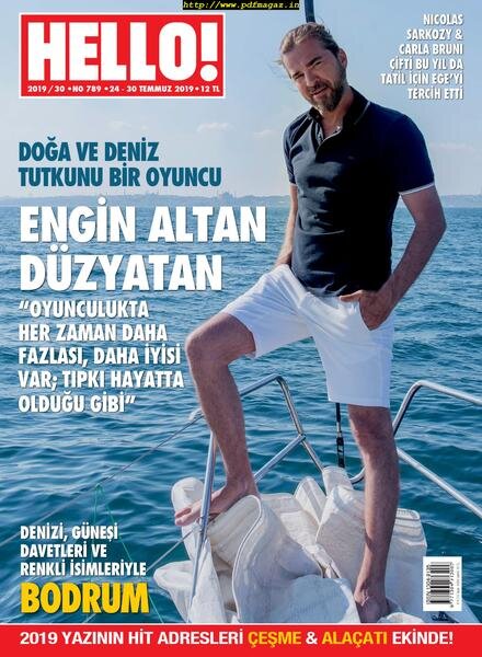 HELLO! Turkiye – 25 Temmuz 2019 Cover