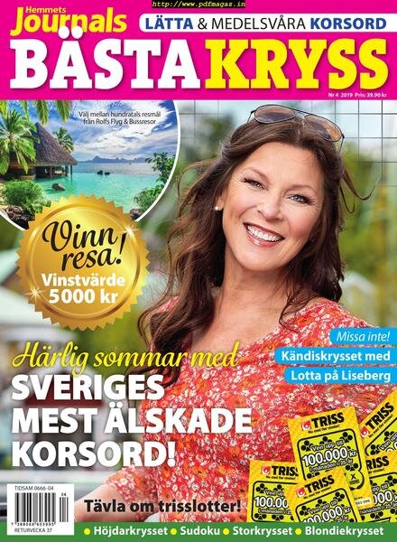 Hemmets Journals Basta Kryss – 11 juli 2019 Cover