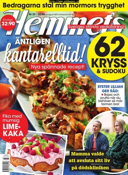 Hemmets Veckotidning – 06 augusti 2019 Cover