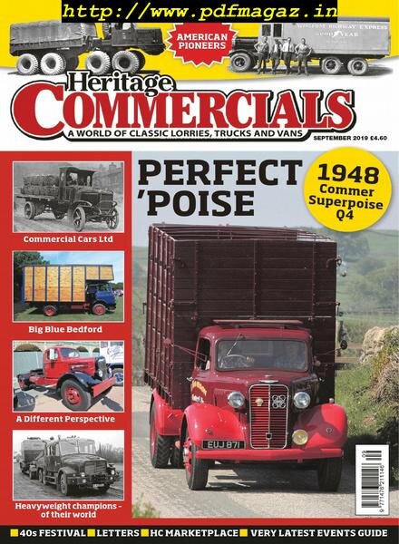 Heritage Commercials – September 2019 Cover
