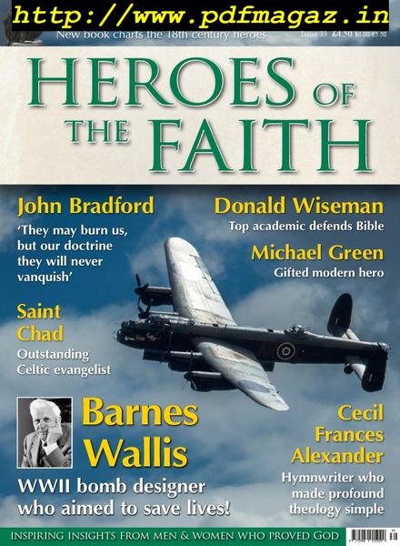 Heroes of the Faith – August 2019 Cover