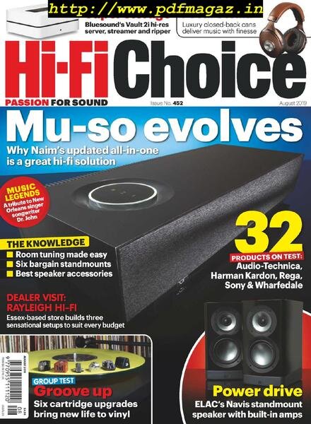 Hi-Fi Choice – August 2019 Cover
