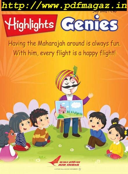 Highlights Genies – July 2019 Cover