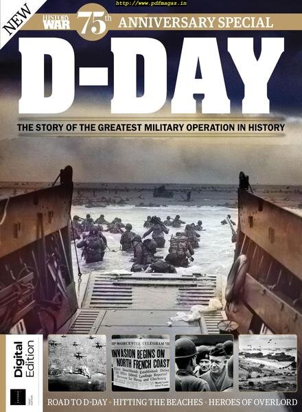 History of War – D-Day – July 2019 Cover