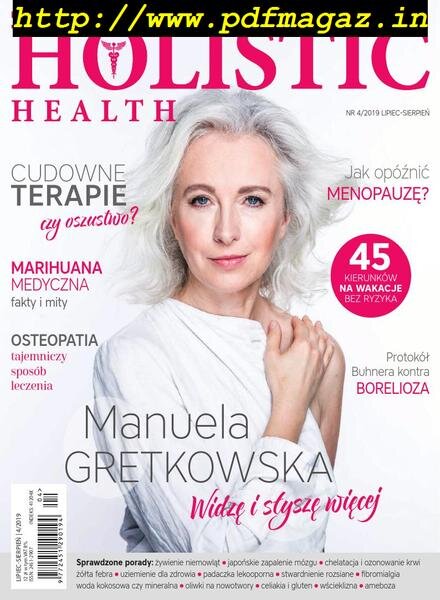 Holistic Health – Lipiec-Sierpien 2019 Cover