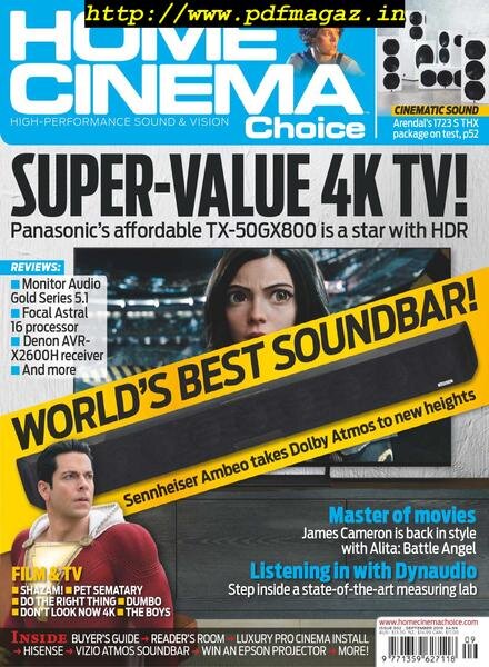 Home Cinema Choice – September 2019 Cover