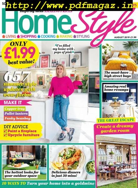 HomeStyle UK – August 2019 Cover
