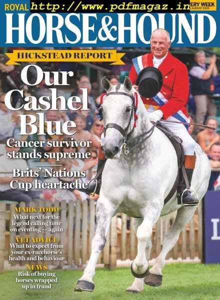 Horse & Hound – 01 August 2019 Cover