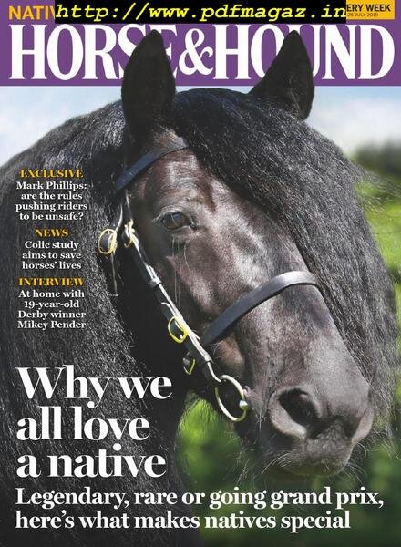 Horse & Hound – 25 July 2019 Cover