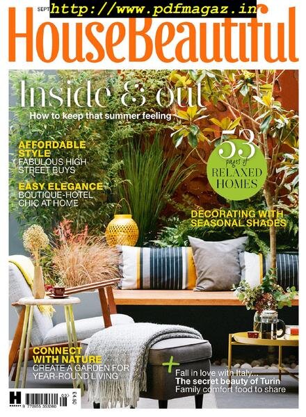 House Beautiful UK – September 2019 Cover