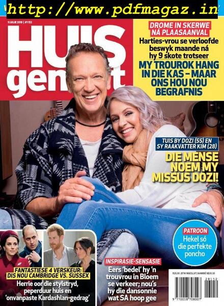 Huisgenoot – 11 Julie 2019 Cover