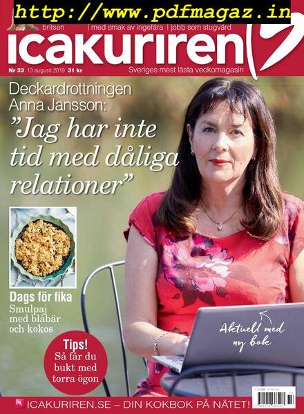Icakuriren – 13 augusti 2019 Cover