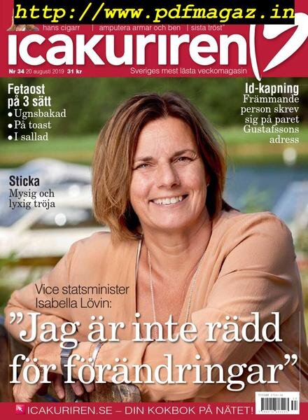Icakuriren – 20 augusti 2019 Cover
