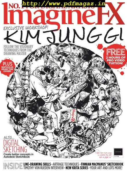 ImagineFX – October 2019 Cover