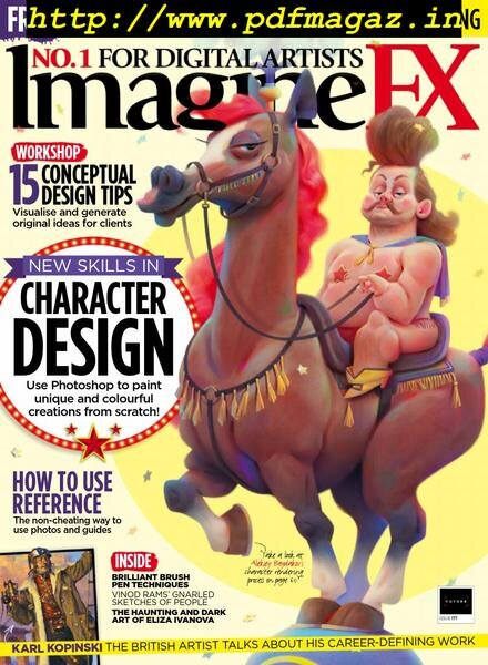 ImagineFX – September 2019 Cover