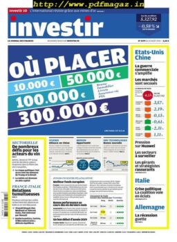 Investir – 10 Aout 2019