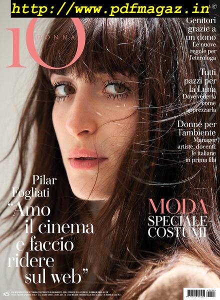Io Donna del Corriere della Sera – 13 luglio 2019 Cover