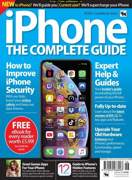 iPhone The Complete Guides – August 2019 Cover