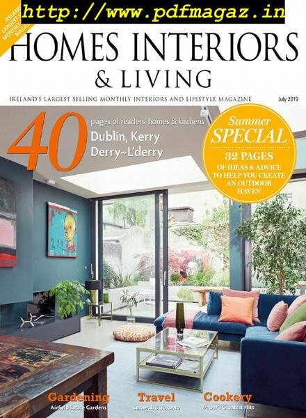 Ireland’s Homes Interiors & Living – July 2019 Cover