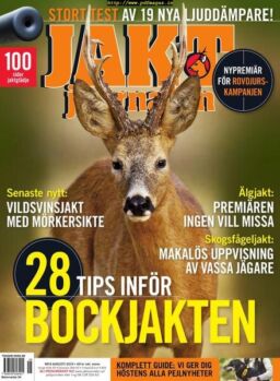 Jaktjournalen – 22 juli 2019