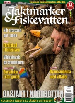 Jaktmarker & Fiskevatten – 21 augusti 2019