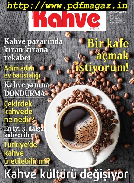 Kahve – Temmuz 2019 Cover