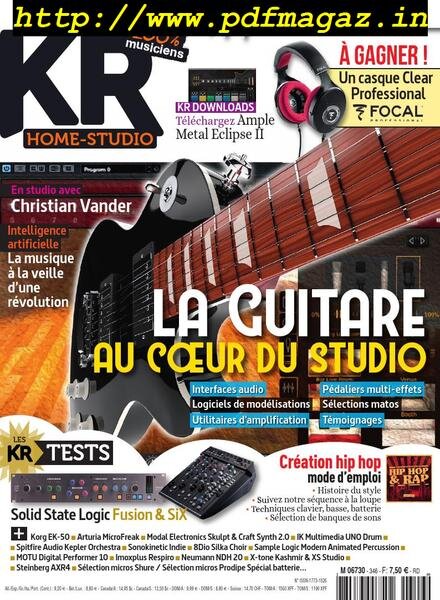Keyboard Recording Home-Studio – aout 2019 Cover