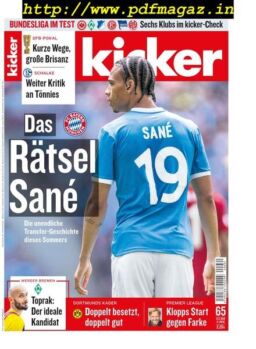 Kicker – 08 August 2019