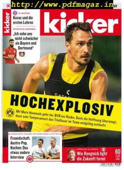 Kicker – 22 Juli 2019