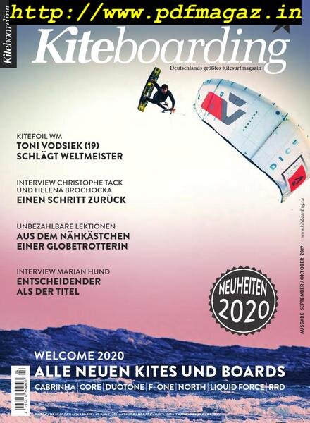 Kiteboarding Germany – September 2019 Cover