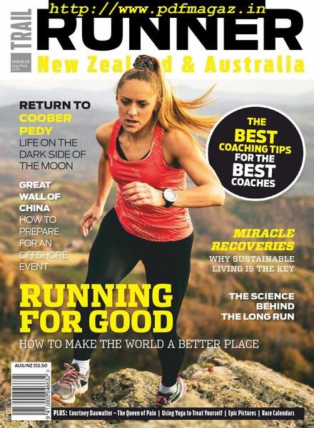 Kiwi Trail Runner – August-September 2019 Cover