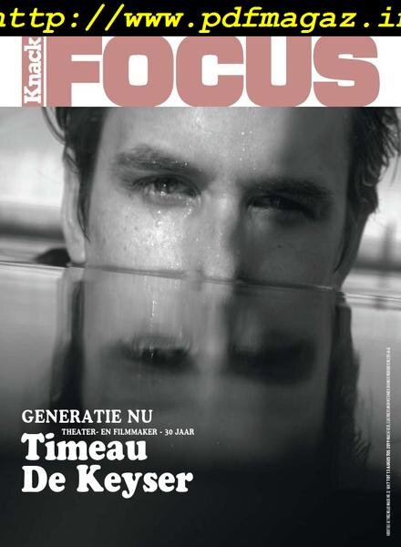 Knack Focus – 7 Augustus 2019 Cover