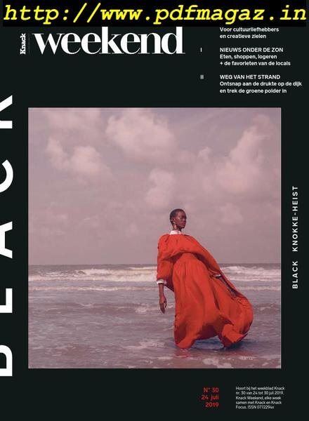 Knack Weekend Black – 24 Juli 2019 Cover